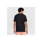 Nike Sportswear Ανδρικό Κοντομάνικο T-Shirt Μαύρο, Πορτοκαλί