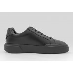 Calvin Klein Avenue  Smooth Leather Logo Ανδρικά Sneakers Μαύρα