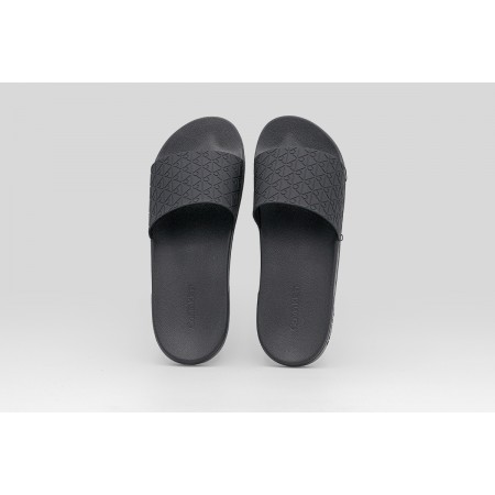 Calvin Klein Nemo Contoured Emblem Logo Sliders Ανδρικές Παντόφλες Μαύρες