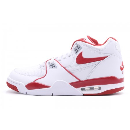 Nike Air Flight 89 OG Ανδρικά Sneakers Λευκά, Κόκκινα, Γκρι