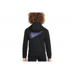 Nike Sportswear Standard Issue Παιδικό Φούτερ Με Κουκούλα Μαύρο