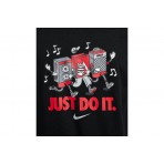 Nike Sportswear Παιδικό Κοντομάνικο T-Shirt Μαύρο