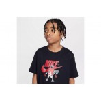 Nike Boxy 2 Παιδική Κοντομάνικη Μπλούζα Μαύρη
