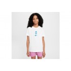 Nike Sportswear Παιδικό Κοντομάνικο T-Shirt Λευκό