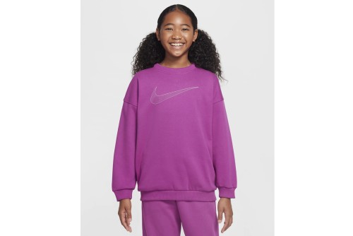 Nike Sportswear Club Fleece Μπλούζα Με Λαιμόκοψη (HM6527 518)