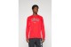 Nike Dri-FIT NBA Chicago Bulls Ανδρική Μακρυμάνικη Μπλούζα με Λαιμόκοψη Κόκκινη