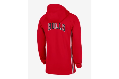 Nike Nba Chicago Bulls Zoned Dri-Fit Hoodie Πολυεστερικό (HM7047 657)