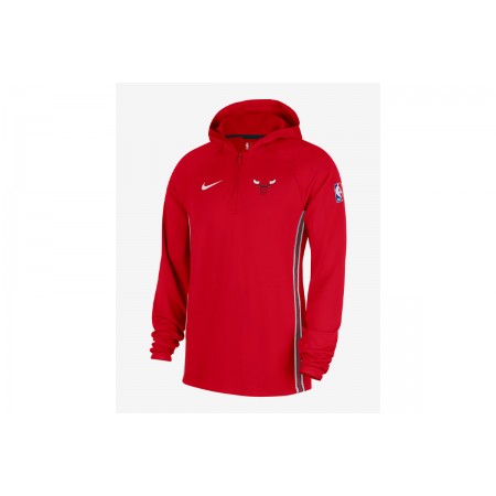 Nike Nba Chicago Bulls Zoned Dri-Fit Ζακέτα Πολυεστερική 