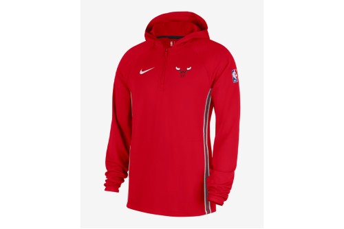 Nike Nba Chicago Bulls Zoned Dri-Fit Hoodie Πολυεστερικό (HM7047 657)