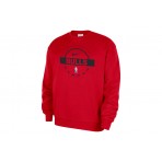 Nike Chicago Bulls Dri-Fit Ανδρική Μακρυμάνικη Μπλούζα Κόκκινη