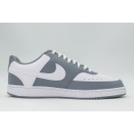Nike Court Vision Low Ανδρικά Sneakers Λευκά, Γκρι