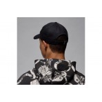 Jordan Club Unstructured Curved-Bill Καπέλο Strapback Μαύρο