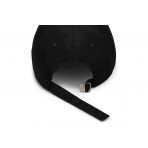 Jordan Club Unstructured Curved-Bill Καπέλο Strapback Μαύρο