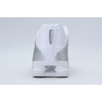 Nike Shox R4 Ανδρικά Sneakers Λευκά, Ασημί
