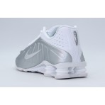 Nike Shox R4 Ανδρικά Sneakers Λευκά, Ασημί