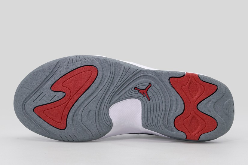 Jordan Max Aura 7 Ανδρικά Sneakers Γκρι, Λευκά, Κόκκινα