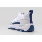 Jordan Max Aura 7 Ανδρικά Sneakers Λευκά, Μπλε, Γκρι Ανοιχτό