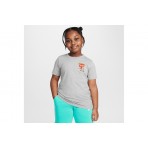 Nike Sportswear Παιδικό Κοντομάνικο T-Shirt Γκρι