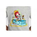 Nike Sportswear Παιδικό Κοντομάνικο T-Shirt Γκρι