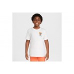Nike Sportswear Παιδικό Κοντομάνικο T-Shirt Λευκό
