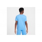 Nike Air Παιδικό Κοντομάνικο T-Shirt Γαλάζιο