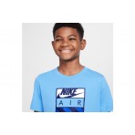 Nike Air Παιδικό Κοντομάνικο T-Shirt Γαλάζιο