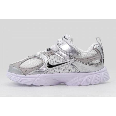 Nike V5 RNR Βρεφικά Sneakers Λευκά, Ασημί, Γκρι