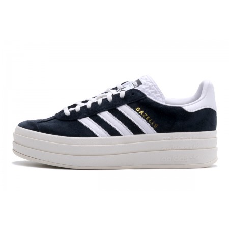Adidas Originals Gazelle Bold Sneakers Μαύρα, Λευκά, Εκρού