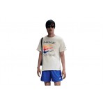 Nike Sportswear 6 Month Swoosh Ανδρικό Κοντομάνικο T-Shirt Εκρού