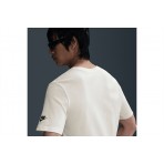 Nike Sportswear 6 Month Swoosh Ανδρικό Κοντομάνικο T-Shirt Εκρού