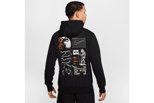 Nike Club French Terry Hoodie Ανδρικό (HQ8594 010)