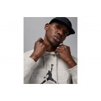 Jordan Sport Crossover Fleece Ανδρικό Φούτερ με Κουκούλα Γκρι