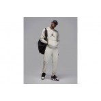 Jordan Sport Crossover Fleece Ανδρικό Παντελόνι Φόρμας Γκρι, Λευκό