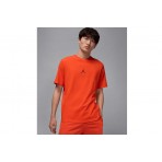 Jordan Sport Dri-FIT Ανδρικό Κοντομάνικο T-Shirt Πορτοκαλί