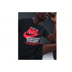 Nike Sportswear Ανδρικό Κοντομάνικο T-Shirt Μαύρο