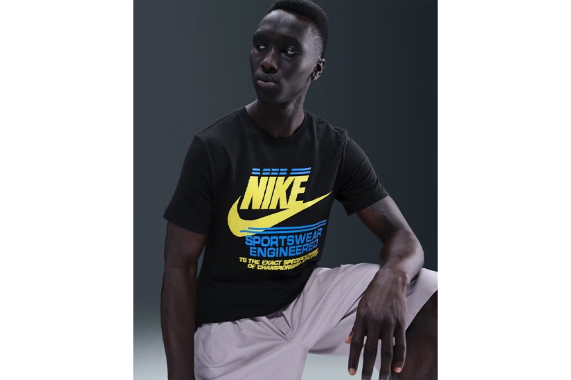 Nike Sportswear Ανδρικό Κοντομάνικο T-Shirt Μαύρο