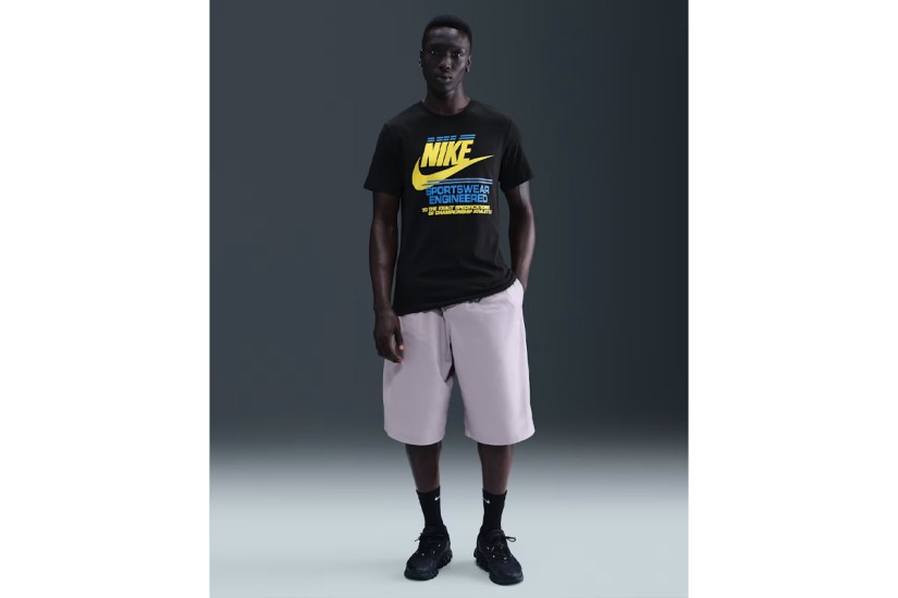 Nike Sportswear Ανδρικό Κοντομάνικο T-Shirt Μαύρο