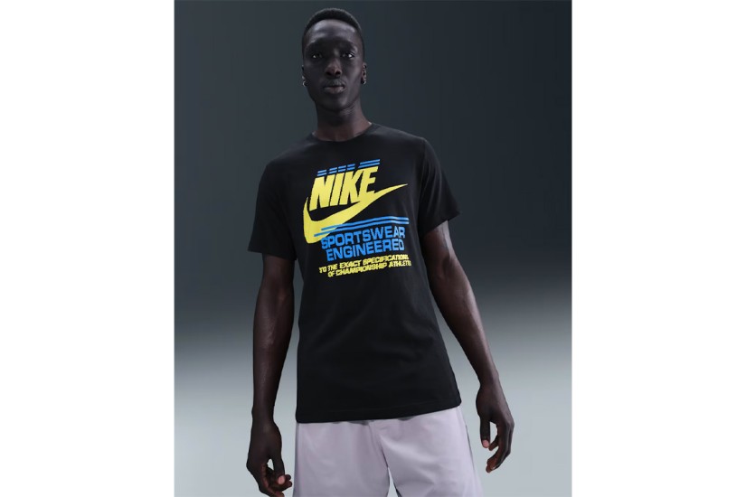 Nike Sportswear Ανδρικό Κοντομάνικο T-Shirt Μαύρο