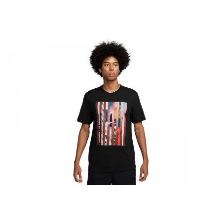 Nike Sportswear Ανδρικό Κοντομάνικο T-Shirt Μαύρο