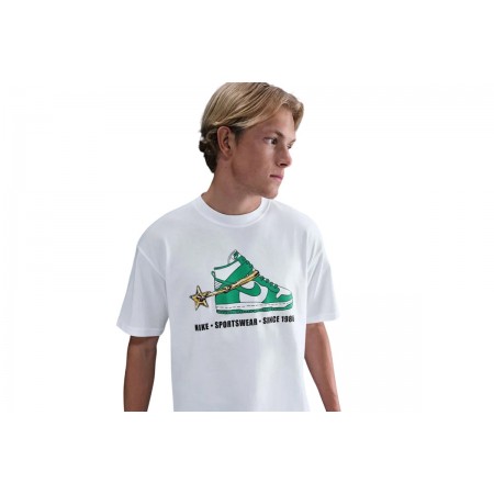 Nike Max90 Vintage Graphic Ανδρικό Κοντομάνικο T-Shirt Λευκό