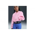 Nike Pro Fleece Dri-Fit Ζακέτα Βαμβακερή (HQ9312 690)