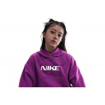 Nike Sportswear Club Fleece Παιδικό Φούτερ με Κουκούλα Μωβ