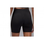 Jordan Sport Dri-Fit High-Waisted Γυναικείο Κοντό Κολάν Μαύρο