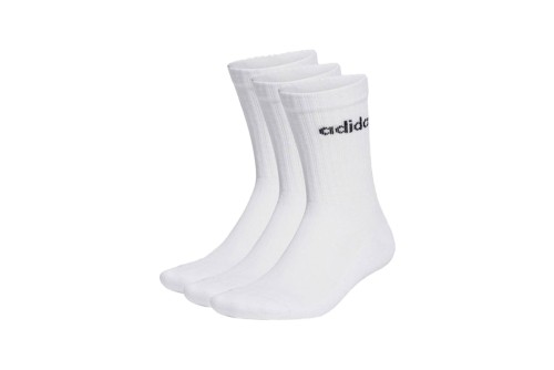 Adidas Performance Linear Κάλτσες Ψηλές 3 Ζευγάρια (HT3455)