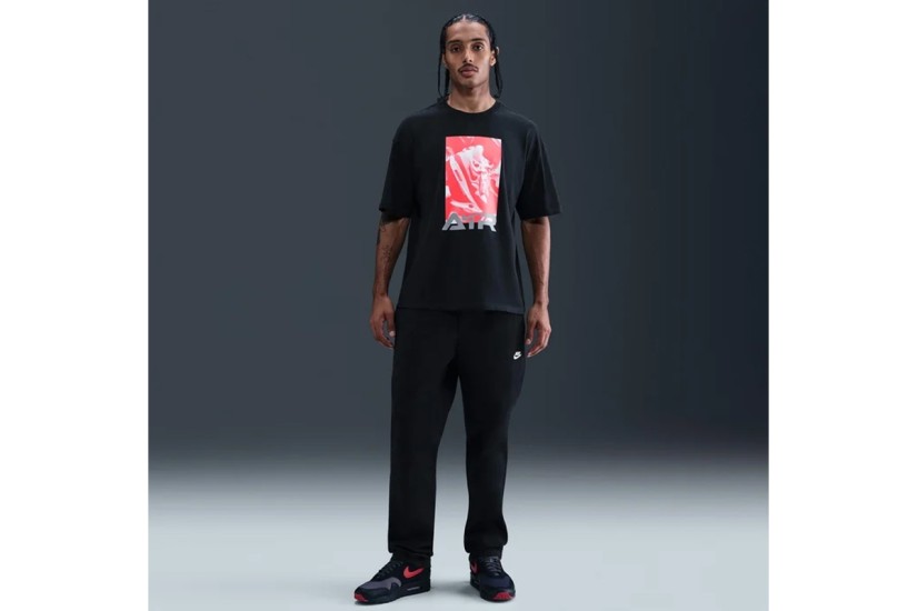 Nike Sportswear Ανδρικό Κοντομάνικο T-Shirt Μαύρο