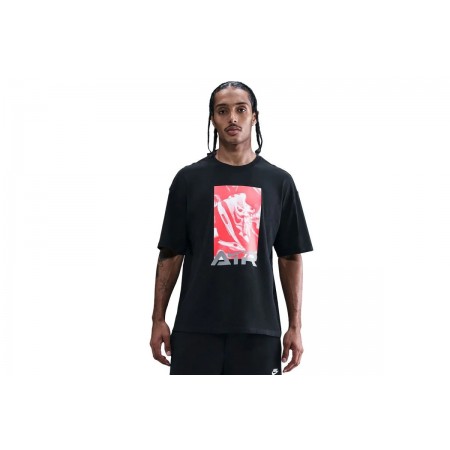 Nike Sportswear Ανδρικό Κοντομάνικο T-Shirt Μαύρο