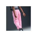 Nike Pro Fleece Dri-FIT Παιδικό Παντελόνι Φόρμας Ροζ
