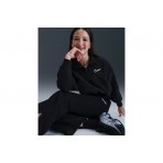 Nike Sportswear Παιδική Μακρυμάνικη Μπλούζα Fleece με Φερμουάρ Μαύρη