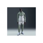 Nike Tech Fleece Ανδρικό Παντελόνι Φόρμας Πράσινο, Γκρι