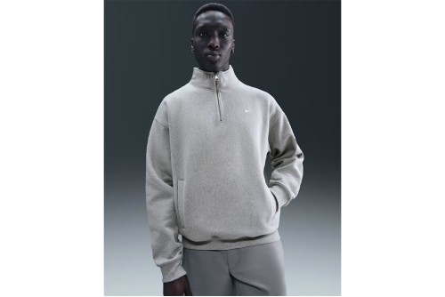 Nike Solo Swoosh Fleece Μπλούζα Με Φερμουάρ Ανδρική (HV1094 063)